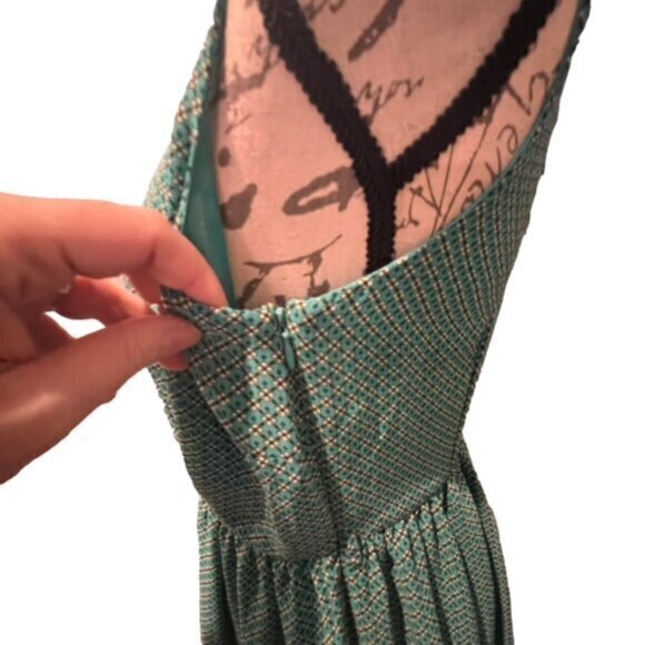 Fit and Flare Sleeveless Dress  Open Back Size Large Forever 21 Lightweight CUTE - Picture 12 of 16